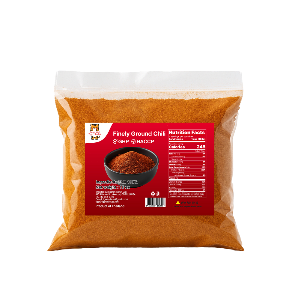 Tiger Smiles Finely Ground Chili