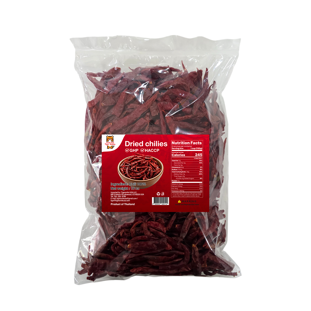 Tiger Smiles Dried Chilies